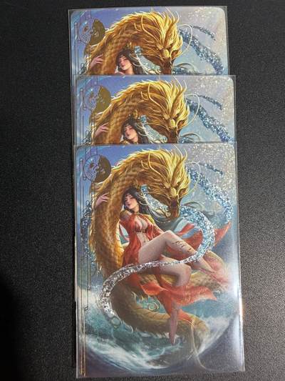 NO.25.5 好又多妹卡大赏，新店点关注不迷路！每周一站式配齐，方便凑单！（周6晚9点截拍，卖家送拍0抽成！） - 卡颜悦色 辰龙 艺术三渐变 钻闪