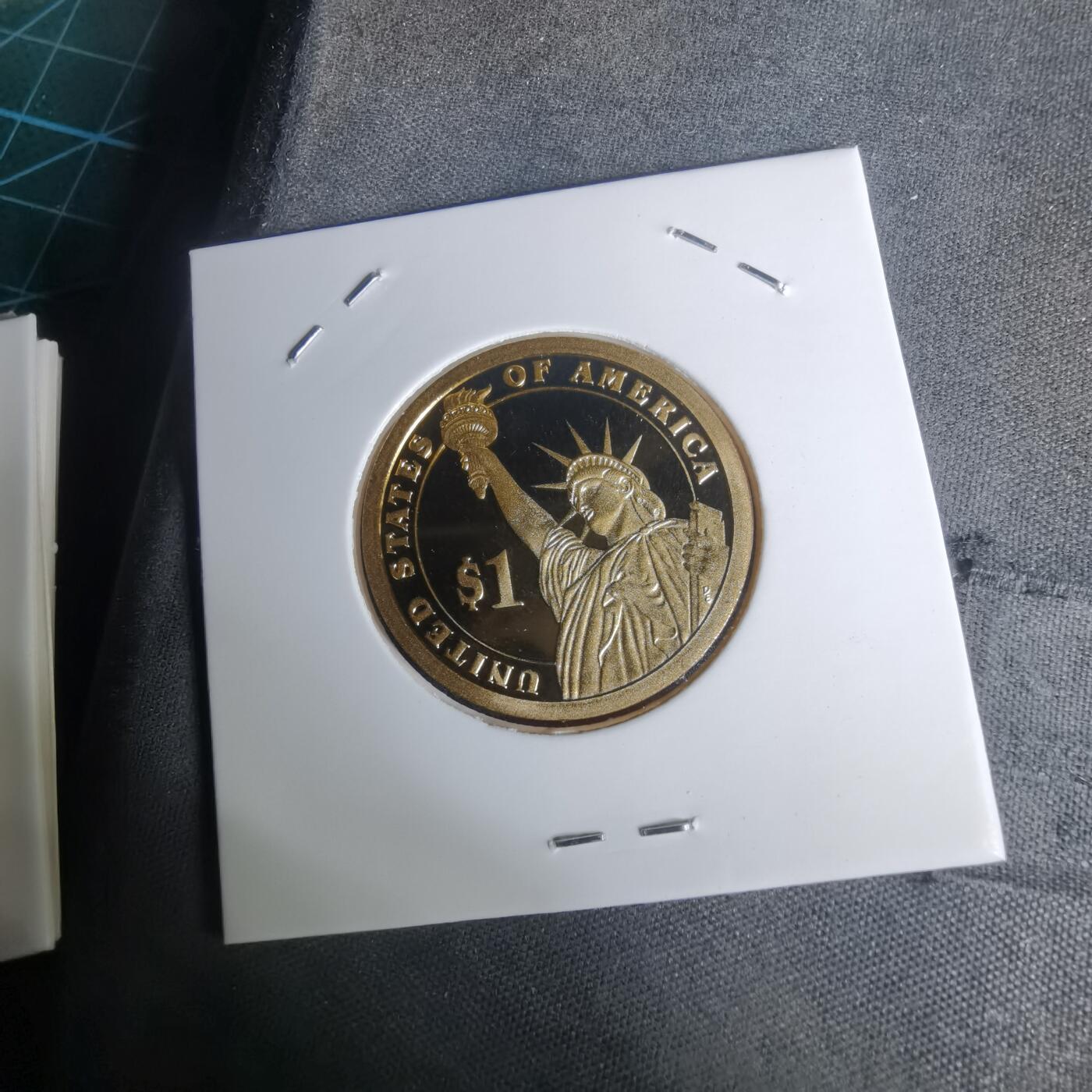 沼泽如烟--第1002场 美国总统精制纪念币