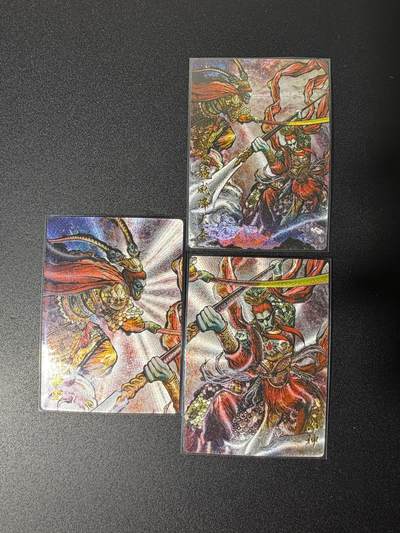 NO.25 好又多金牌大场，新年专场（上）一马当先，大吉大利！每周一站式配齐，方便凑单！（周5晚9点截拍，卖家送拍0抽成！） - 卡德曼特卡 张建东 小圣施威降大圣+孙悟空+二郎神 粗闪3张