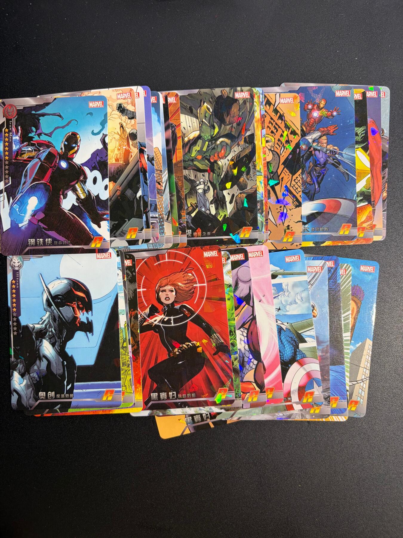 NO.25 好又多金牌大场，新年专场（下）马到成功，万事亨通！每周一站式配齐，方便凑单！（周6晚9点截拍，卖家送拍0抽成！） 【套卡】漫威套卡 36张全 碎花闪