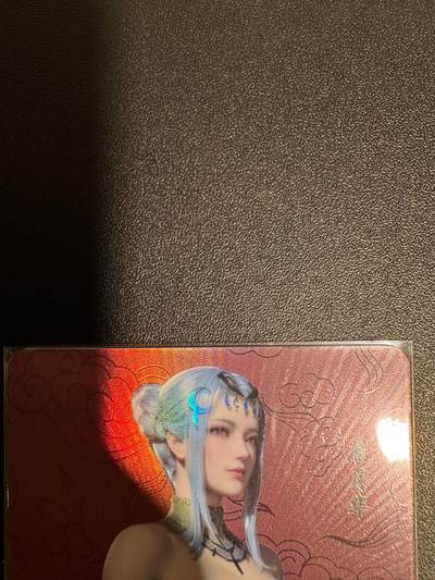 NO.25.5 好又多妹卡大赏，新店点关注不迷路！每周一站式配齐，方便凑单！（周6晚9点截拍，卖家送拍0抽成！） - 嘎嘎鸭卡牌 红底满赠卡 艺术卡 唐月华 1张 彩闪