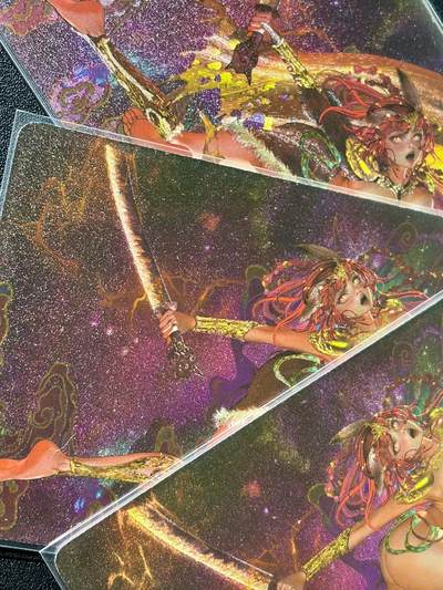 NO.25.5 好又多妹卡大赏，新店点关注不迷路！每周一站式配齐，方便凑单！（周6晚9点截拍，卖家送拍0抽成！） - 焱卡 罐儿 幻西游 黄袍怪 3渐变 折光（错版百眼魔君版）