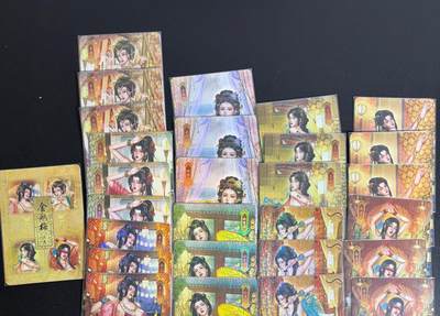 NO.25.5 好又多妹卡大赏，新店点关注不迷路！每周一站式配齐，方便凑单！（周6晚9点截拍，卖家送拍0抽成！） - 【套卡】金瓶梅 9人物三渐变+卡头