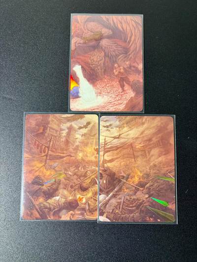 NO.25 好又多金牌大场，新年专场（上）一马当先，大吉大利！每周一站式配齐，方便凑单！（周5晚9点截拍，卖家送拍0抽成！） - 焱卡 摩点众筹 问道东方 绘藏炫彩限编卡 3张 14/50 20/50 43/50