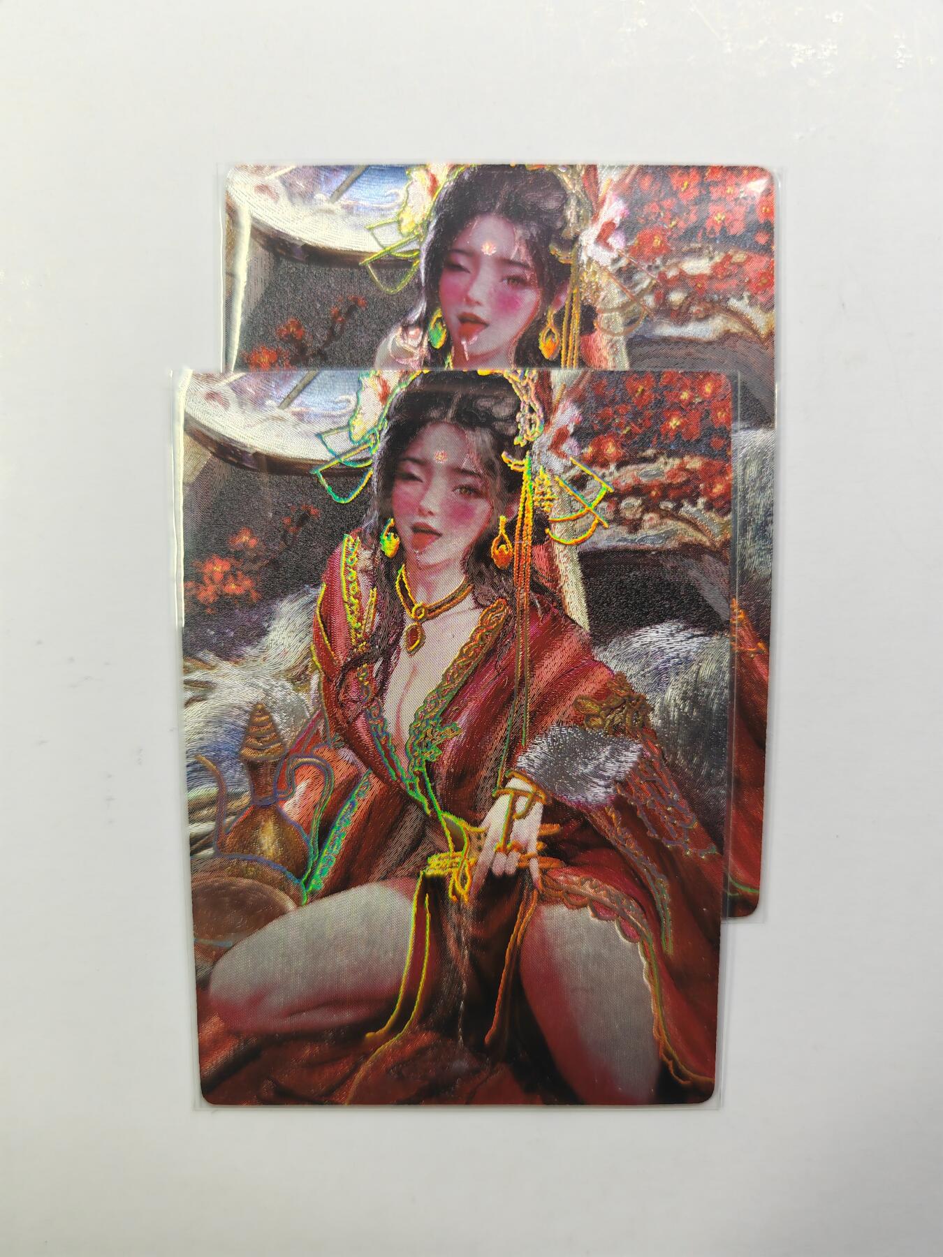 NO.25.5 好又多妹卡大赏，新店点关注不迷路！每周一站式配齐，方便凑单！（周6晚9点截拍，卖家送拍0抽成！） 星宿卡牌 媚玄鉴 妲己 冷烫粗闪双服饰2张