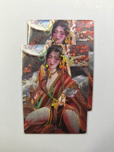 NO.25.5 好又多妹卡大赏，新店点关注不迷路！每周一站式配齐，方便凑单！（周6晚9点截拍，卖家送拍0抽成！） - 星宿卡牌 媚玄鉴 妲己 冷烫粗闪双服饰2张