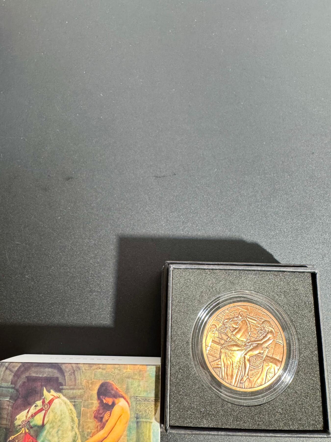 NO.25.5 好又多妹卡大赏，新店点关注不迷路！每周一站式配齐，方便凑单！（周6晚9点截拍，卖家送拍0抽成！） 少女骑白马 纪念币一枚