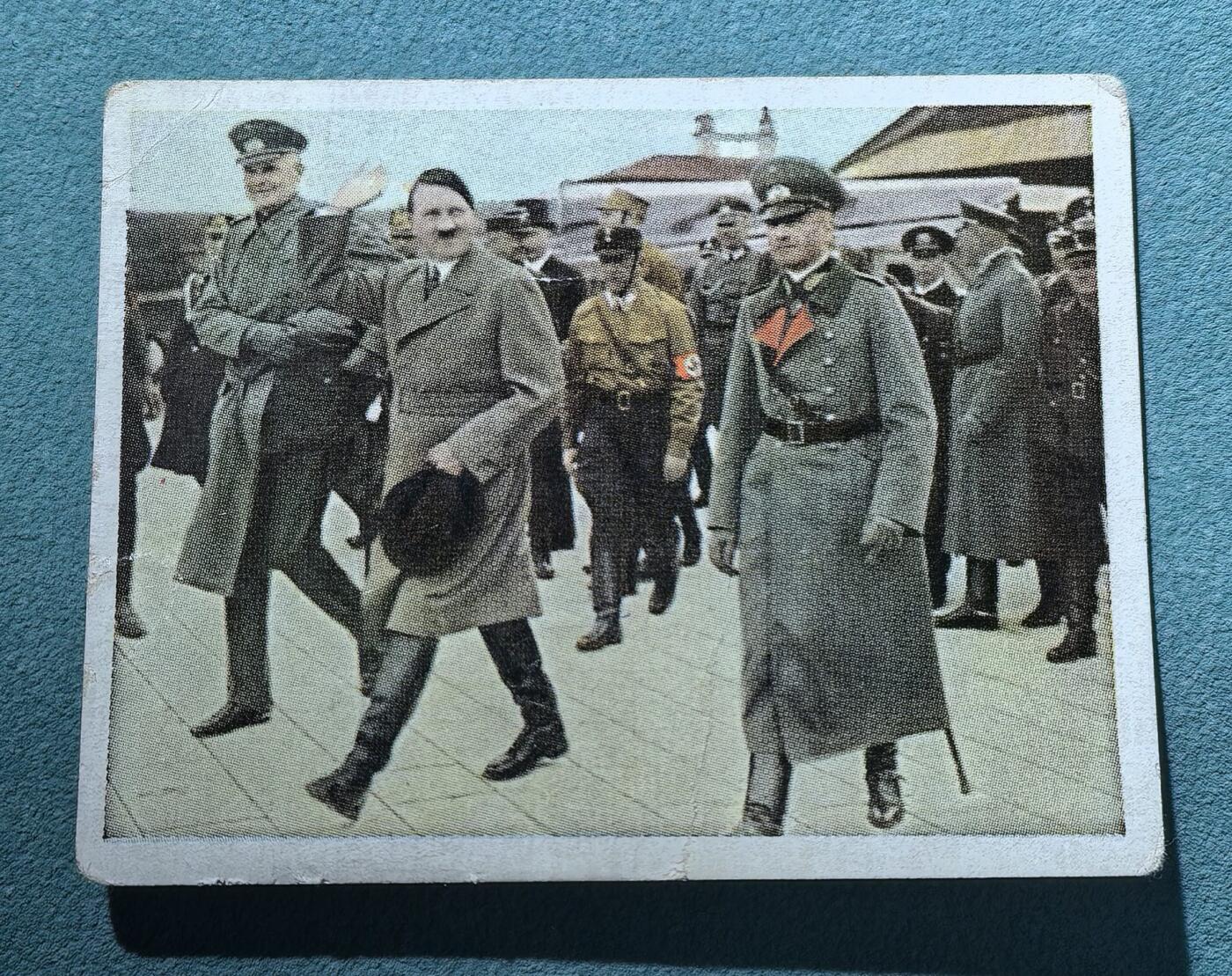 号角文化祝福各位藏友春节大吉马年入好藏 盛世勋华——号角文化勋章邮票专场拍卖第306期    德国（1939）系列宣传卡片 为第三帝国而战 小胡子东普鲁士之行