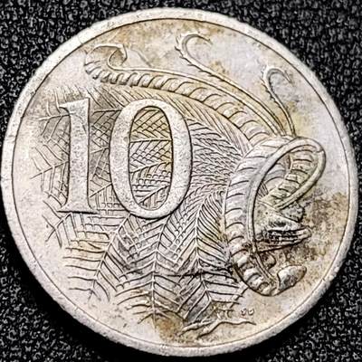 泉币菌-第197场- 新年快乐 新年第5场 本场拍品多 请提前出价 - 英属 澳大利亚1998年10分铜镍币 琴鸟 伊丽莎白二世女王  铜镍币 23.6mm