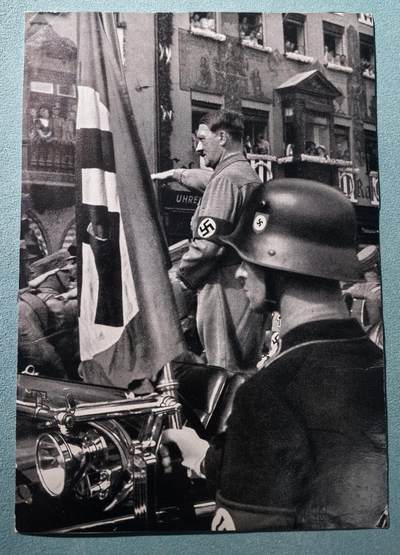 号角文化祝福各位藏友春节大吉马年入好藏 盛世勋华——号角文化勋章邮票专场拍卖第306期    - 德国（1939）大尺寸宣传照片 小胡子纽伦堡党日期间检阅冲锋队