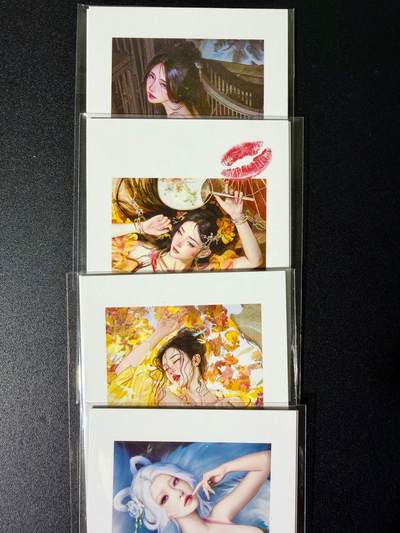 NO.25.5 好又多妹卡大赏，新店点关注不迷路！每周一站式配齐，方便凑单！（周6晚9点截拍，卖家送拍0抽成！） - 焱卡文化 问道东方 刷子 灰与 拍立得 双服饰一套8张