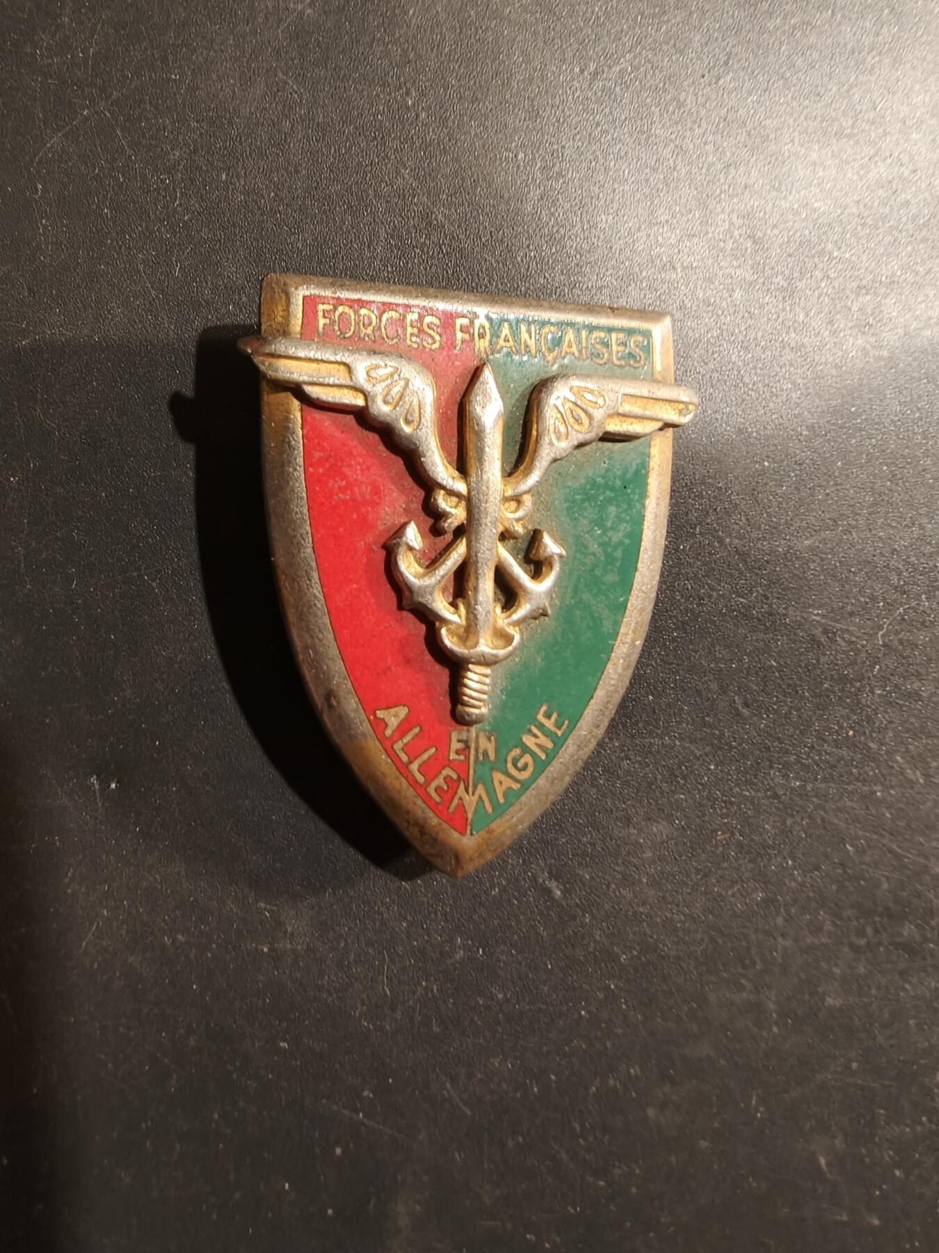 老王徽章第184期 驻德法军证章