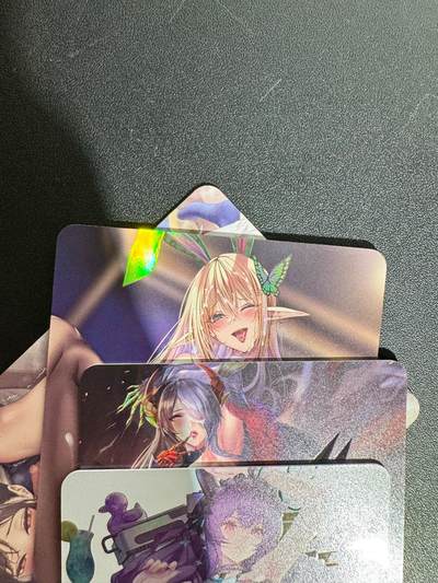 NO.25.5 好又多妹卡大赏，新店点关注不迷路！每周一站式配齐，方便凑单！（周6晚9点截拍，卖家送拍0抽成！） - 绘天阁 艺术卡 4张 彩闪