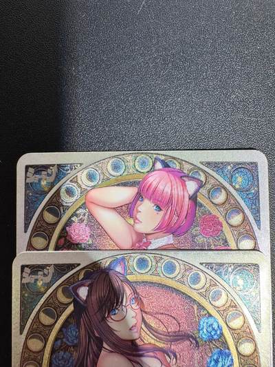 NO.25.5 好又多妹卡大赏，新店点关注不迷路！每周一站式配齐，方便凑单！（周6晚9点截拍，卖家送拍0抽成！） - 玩卡秀 绅士卡 不眠之夜 2张 粗闪