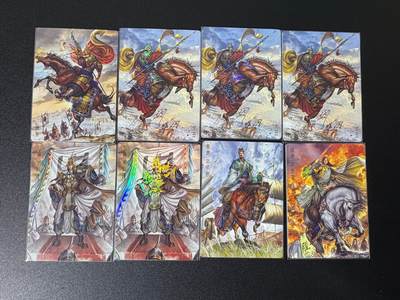 NO.25 好又多金牌大场，新年专场（下）马到成功，万事亨通！每周一站式配齐，方便凑单！（周6晚9点截拍，卖家送拍0抽成！） - 卡德曼 三国 彩闪散卡8张