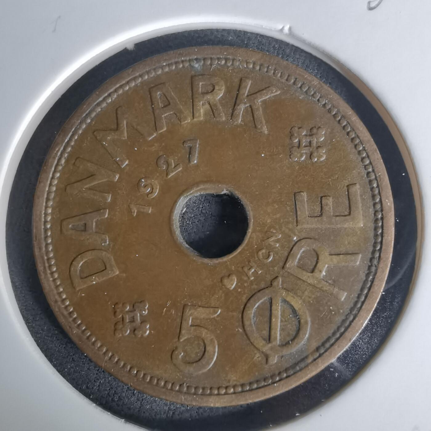 沼泽如烟--第1002场 丹麦1927年5欧尔