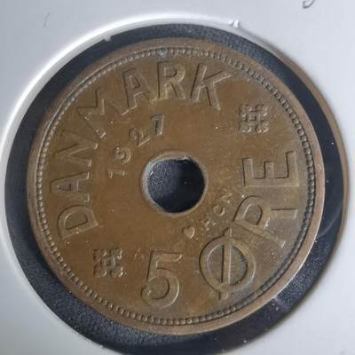 沼泽如烟--第1002场 - 丹麦1927年5欧尔