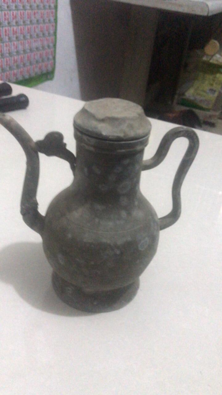 清未至民国时期的真品锡制酒壶