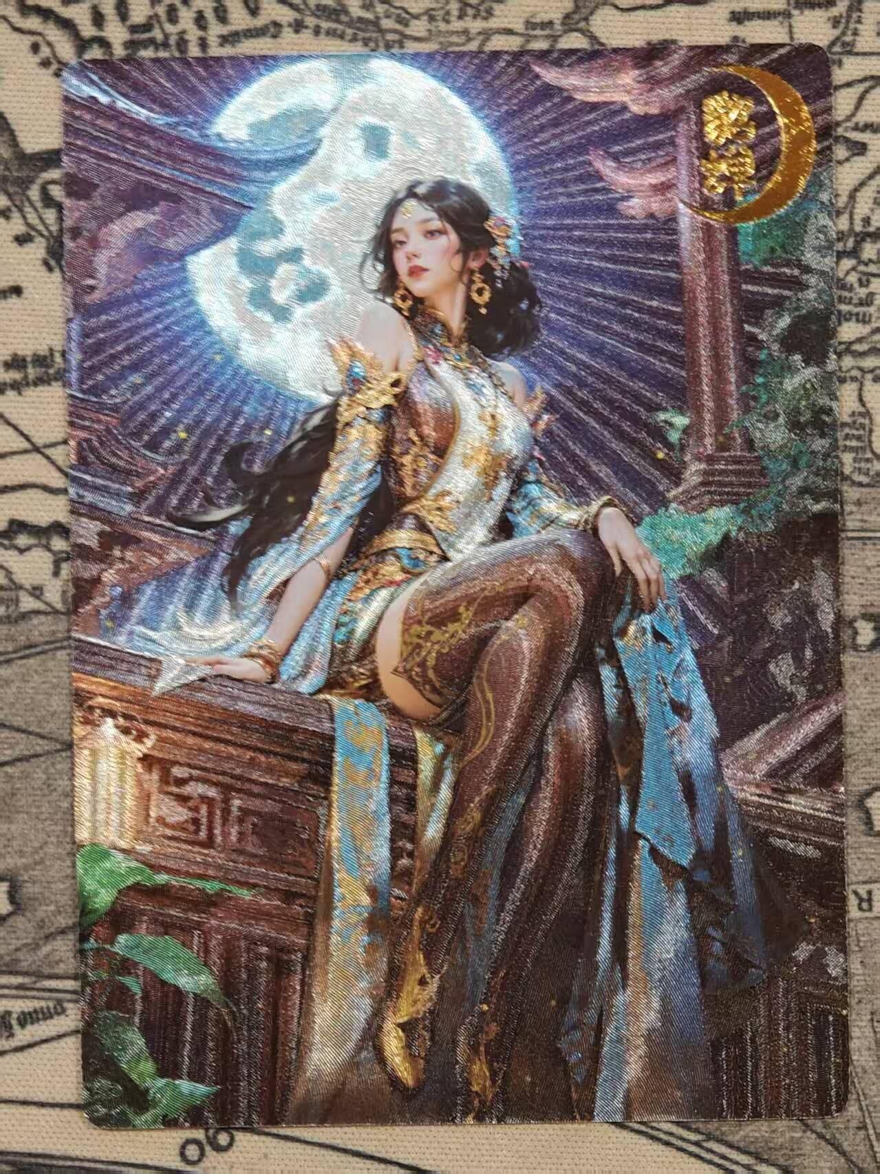 买就送PR！！龙虎卡牌-七六场（满200元包邮，无佣金，每周六结拍，欢迎送拍） 粗闪卡 奇点 四大美女貂蝉