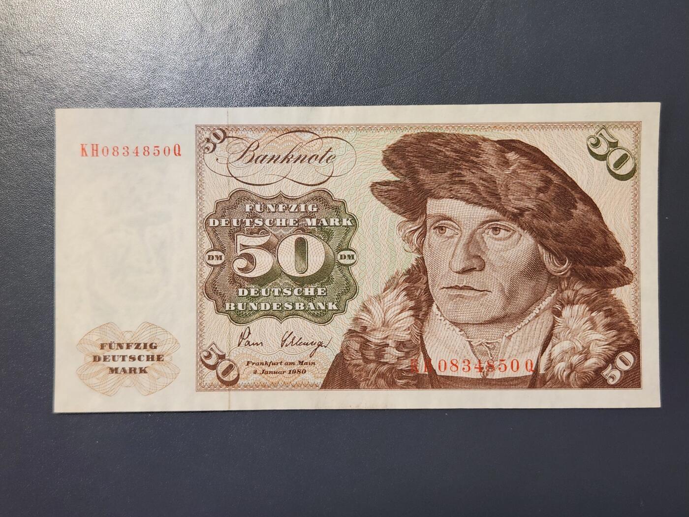 2月23号晚上8点 外国纸币自动截拍第29场 德国50马克