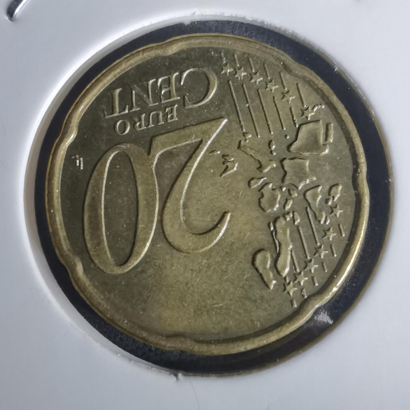 沼泽如烟--第1002场 2002年20欧分