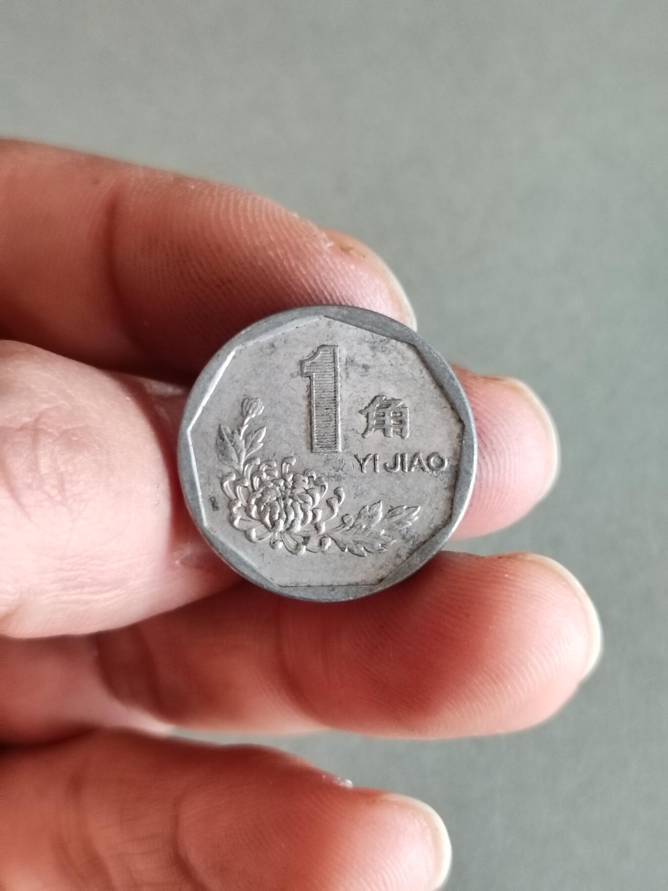 裸币 54:1993年菊花一角