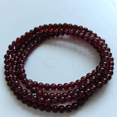 原矿石榴石手链 - 原矿石榴石手链