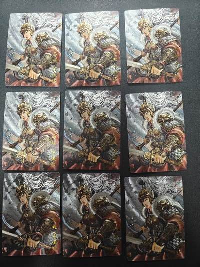 天玑星卡拍第173期《2.26周四截拍》持续收拍收评中 满赠卡需备注 - 琅琊卡藏 三国演义 画的N次方 五虎上将 马超 粗闪 九宫