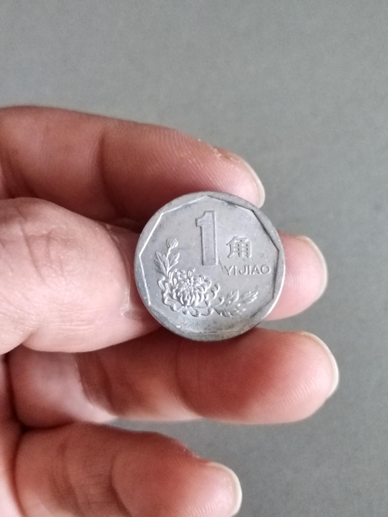 裸币 8:1993年菊花一角