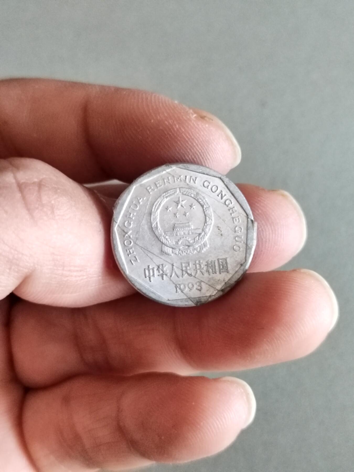 裸币 23:1993年菊花一角