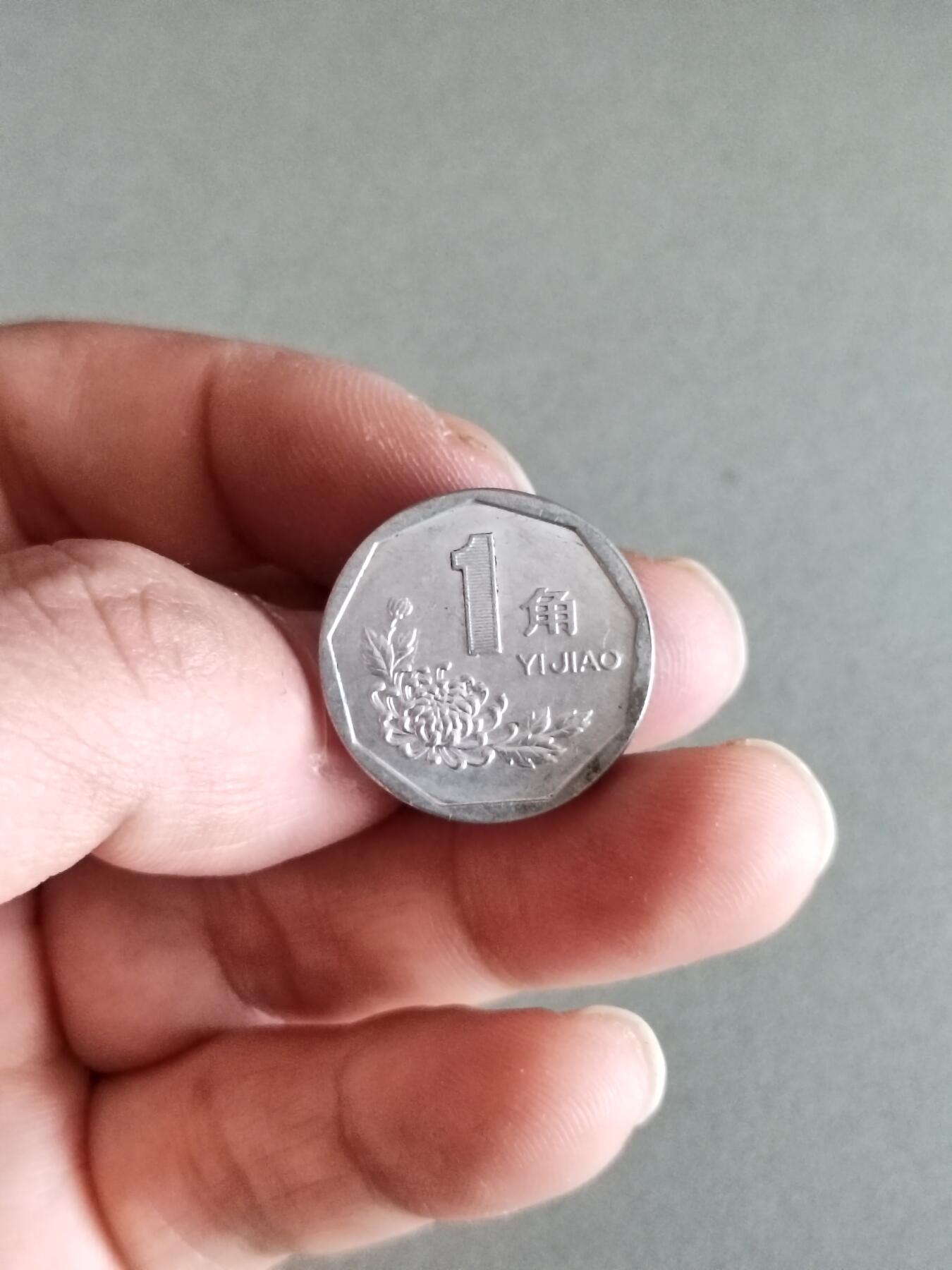 裸币 22:1993年菊花一角