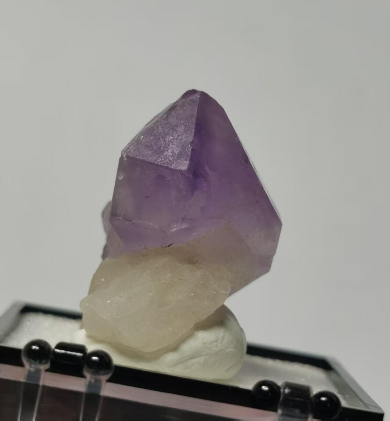 七河·世界世界币章杂件矿标化石小拍（总第38期） 藏家出品 X748（2）马达加斯加紫水晶原石矿标 盒子矿 本件拍品由合作藏家邮寄