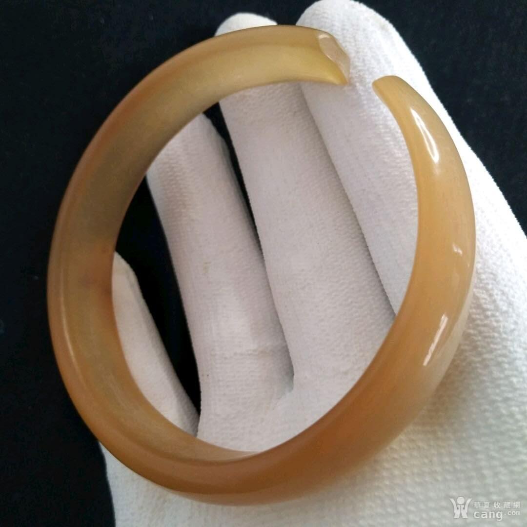 天然羊角手镯