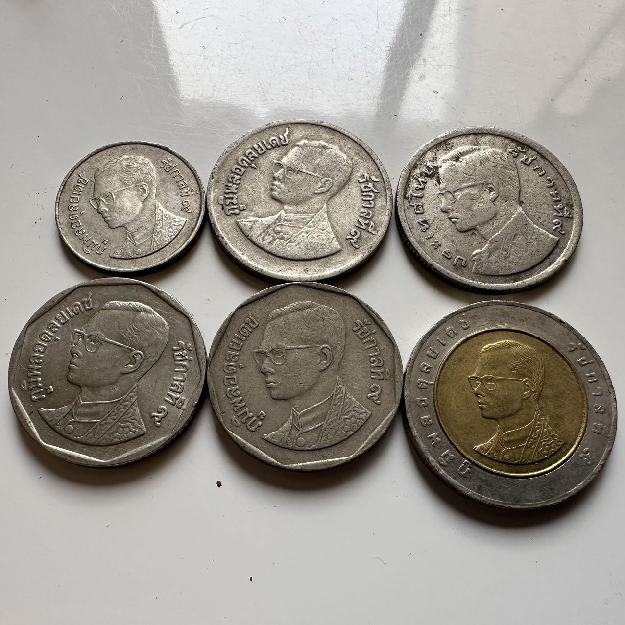 🌹外币初藏🌹🐯2026年第20场 正月十五正常发货 泰国6枚