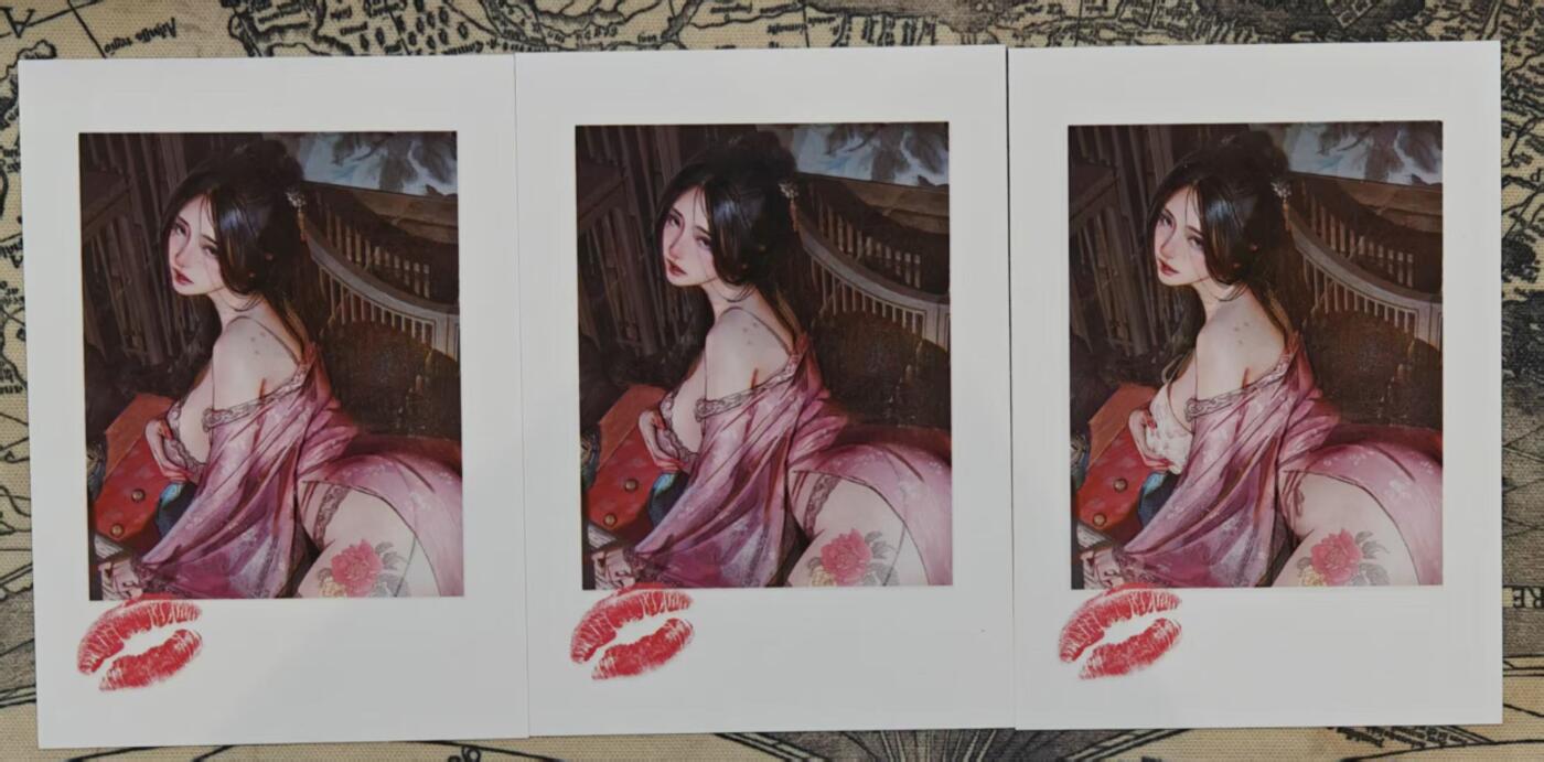 买就送PR！！龙虎卡牌-七六场（满200元包邮，无佣金，每周六结拍，欢迎送拍） 拍立得卡3张 燎原焱卡 刷子妖姬传 - 潘巧云 三宫