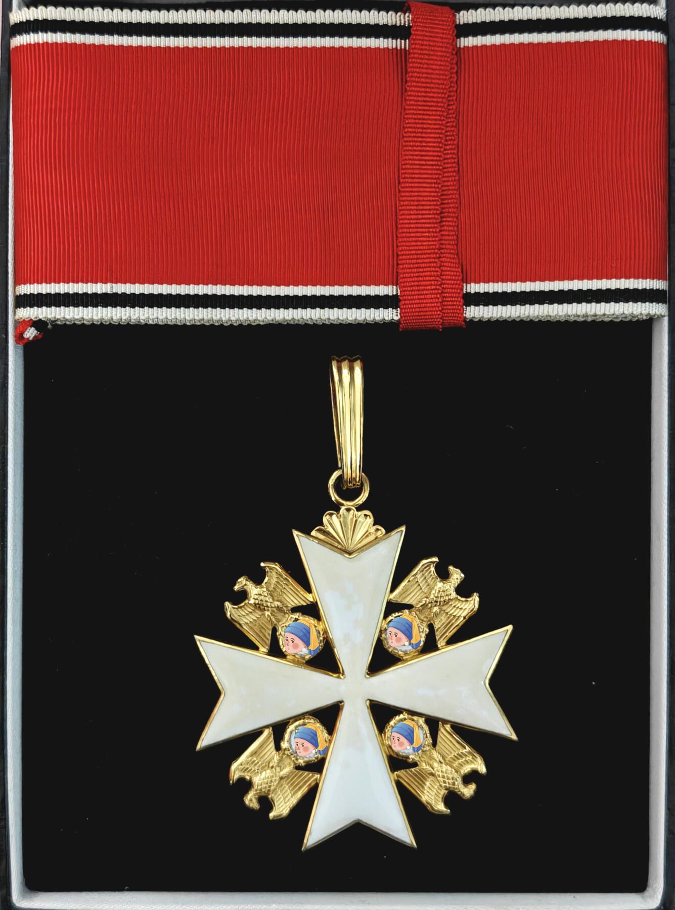 德三雄鹰(帝国鹰)一级荣誉十字勋章全套