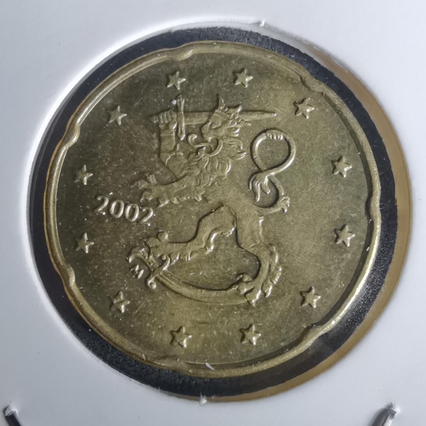 沼泽如烟--第1002场 2002年20欧分