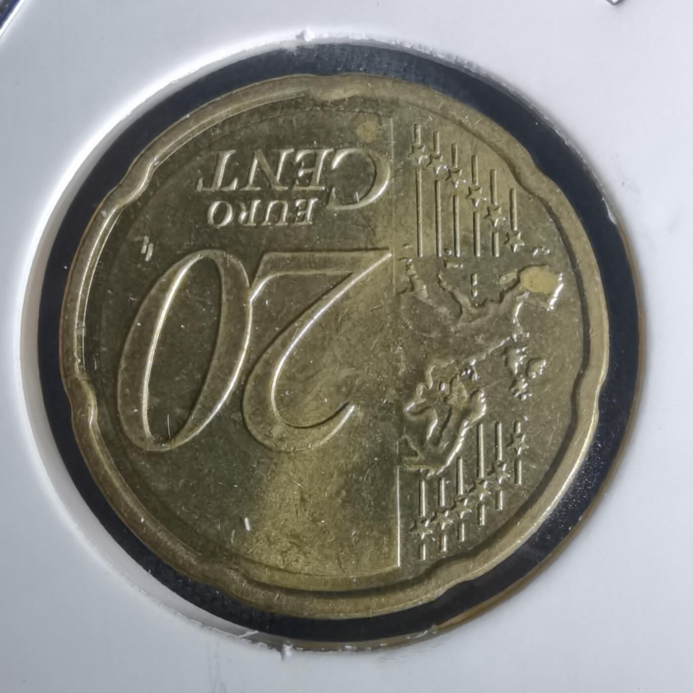 沼泽如烟--第1002场 2008年20欧分