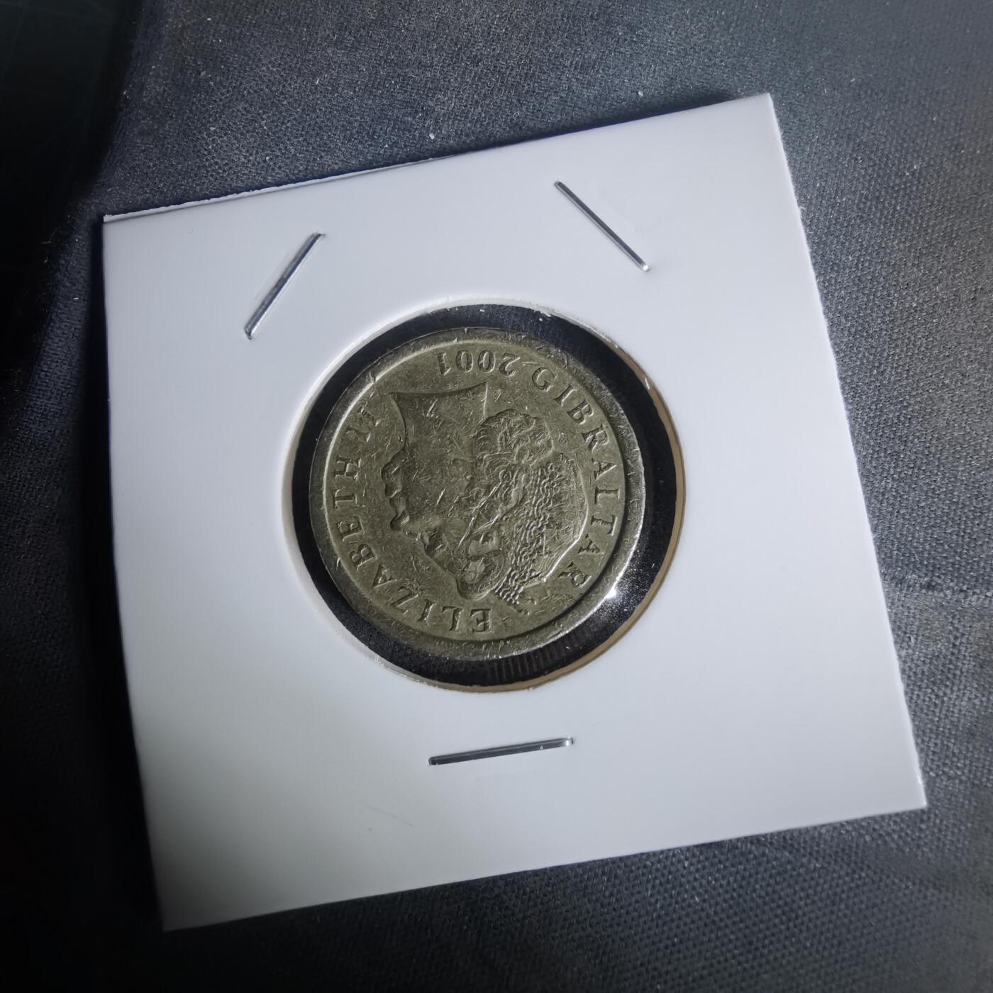 沼泽如烟--第1002场 直布罗陀2001年一磅