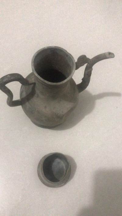 清未至民国时期的真品锡制酒壶 - 清未至民国时期的真品锡制酒壶