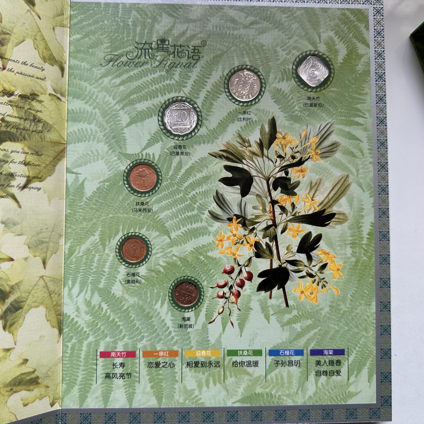 🌹外币初藏🌹🐯2026年第20场 正月十五正常发货 流星花语世界邮币收藏册