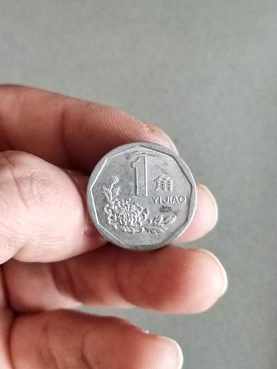 裸币 - 50:1993年菊花一角