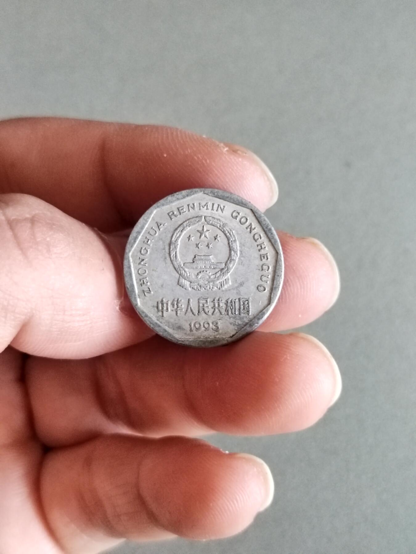 裸币 15:1993年菊花一角