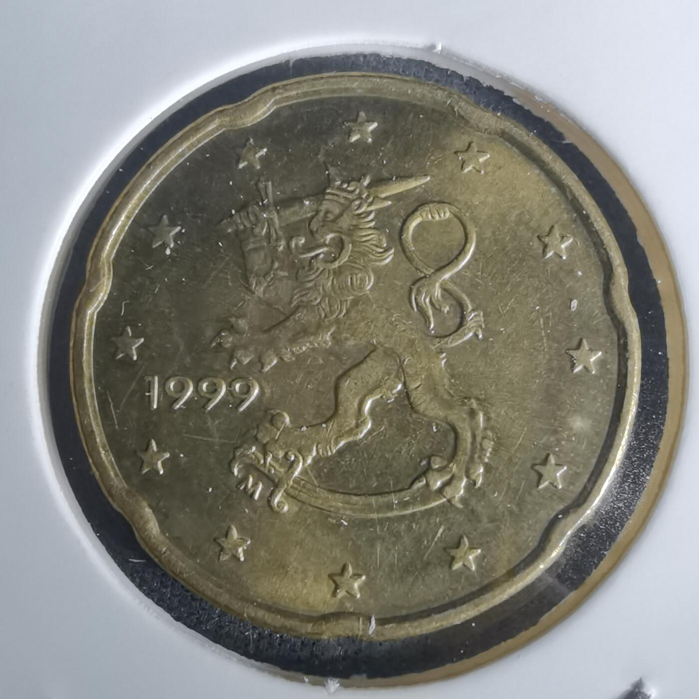 沼泽如烟--第1002场 1999年20欧分