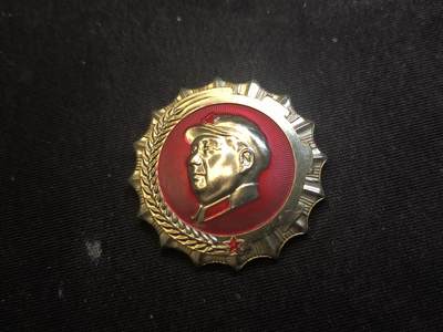 云宸嘉赏-勋臻佳藏新年快速场次（快拍 低佣 一元一手）（新年期间快递正常发） - 星芒麦穗军装像章--全军通信兵第二次学习毛主席著作积极分子代表大会纪念  非常少见的精品事件章