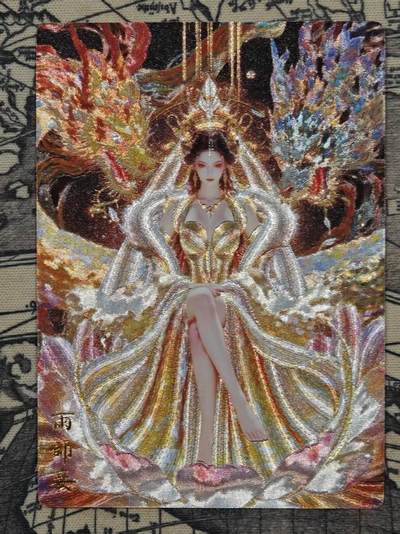 买就送PR！！龙虎卡牌-七六场（满200元包邮，无佣金，每周六结拍，欢迎送拍） - 粗闪卡 奇点 霁月 - 雨师妾