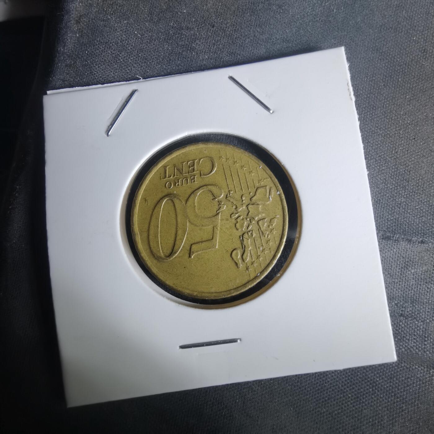 沼泽如烟--第1002场 1999年50欧分