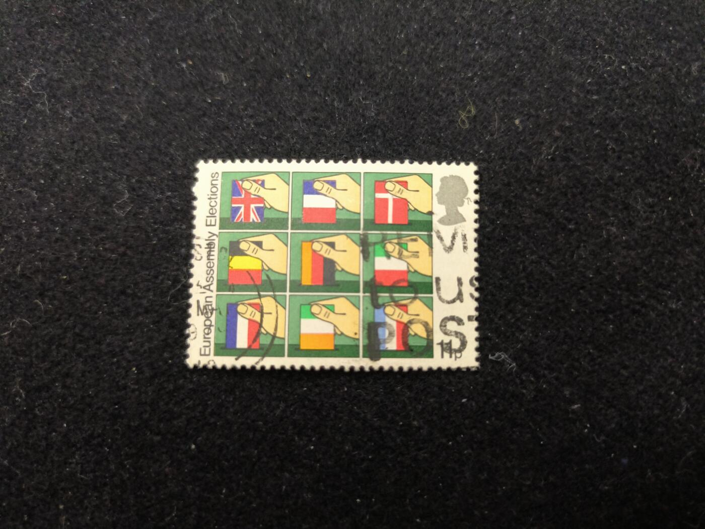 云宸嘉赏-勋臻佳藏新年快速场次（快拍 低佣 一元一手）（新年期间快递正常发） 英国 1979 年发行的 “欧洲议会选举” 纪念邮票