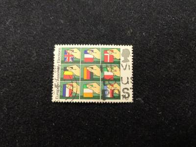 云宸嘉赏-勋臻佳藏新年快速场次（快拍 低佣 一元一手）（新年期间快递正常发） - 英国 1979 年发行的 “欧洲议会选举” 纪念邮票