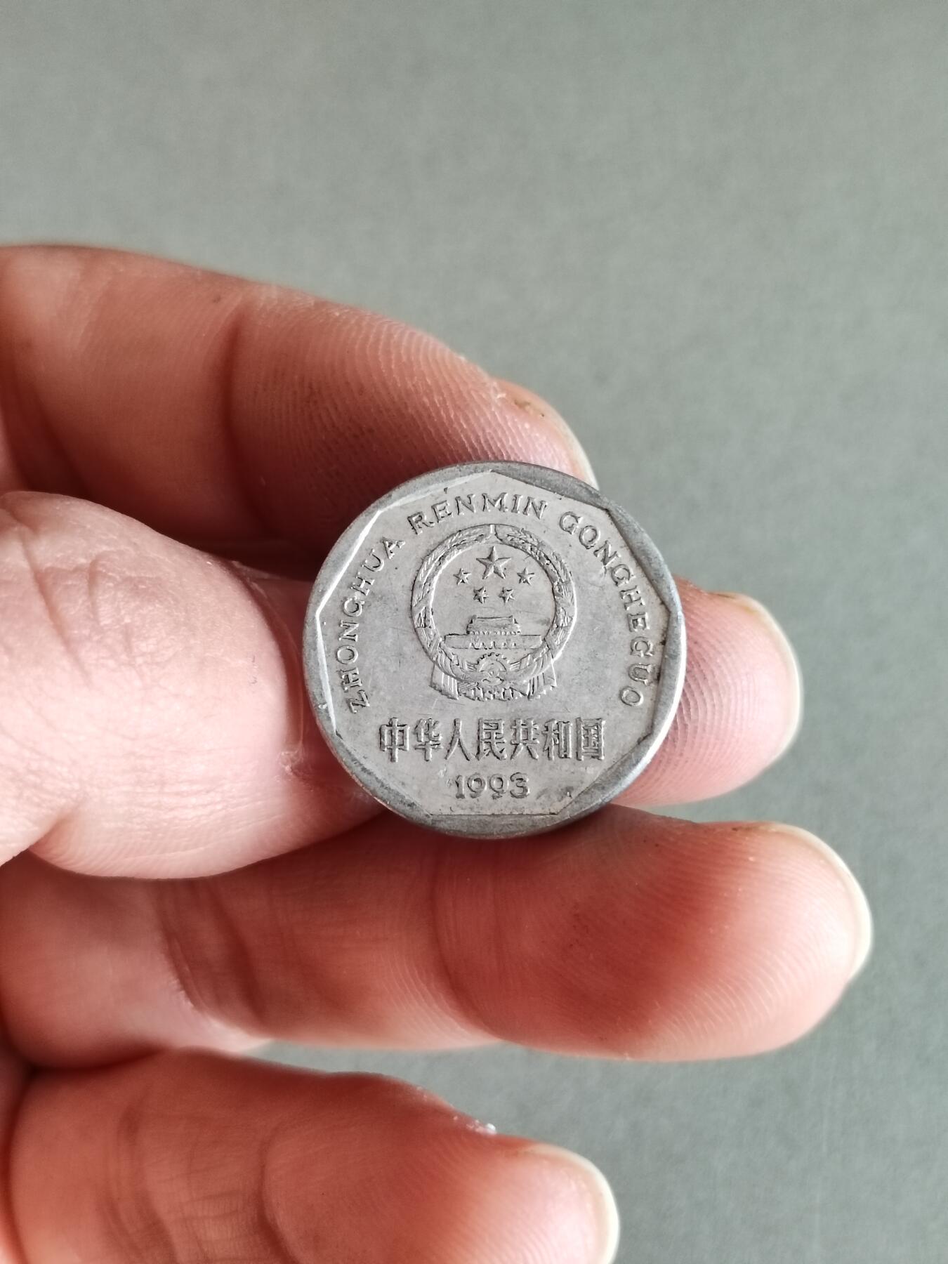 裸币 52:1993年菊花一角